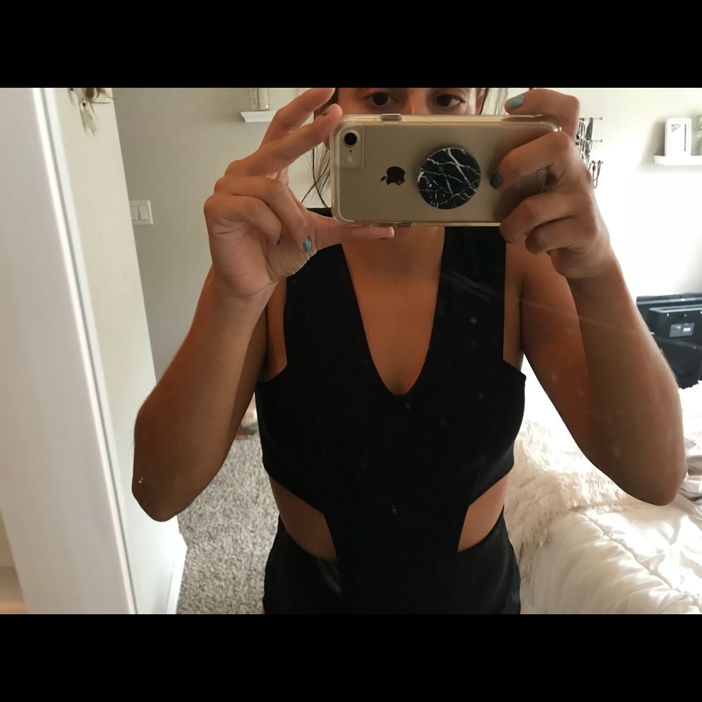 Express black bodysuit